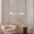 Bemidji LED Round Pendant Light - Brushed Gold, Metal
