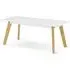 Benecia Rectangular Coffee Table - White, MDF