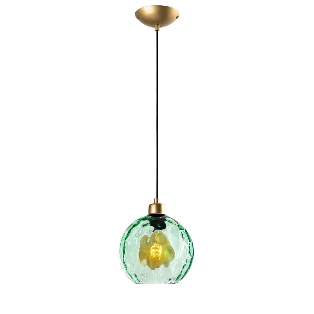 Benek Ceiling Pendant Light - Green, Metal product