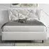 Berkeley King Size Bed Frame - Ice, Fabric