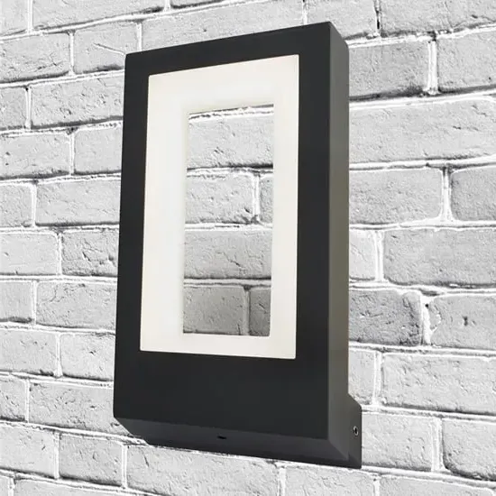 Berlin LED Outdoor Wall Light - Dark Grey image