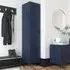 Berlin Tall Storage Cabinet - Navy, Metal