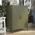 Berlin Tall Storage Cabinet - Olive Green, Metal