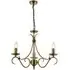 Bernice 3 Lights Ceiling Pendant Light - Antique Brass, Steel