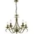 Bernice 5 Lights Ceiling Pendant Light - Antique Brass, Steel