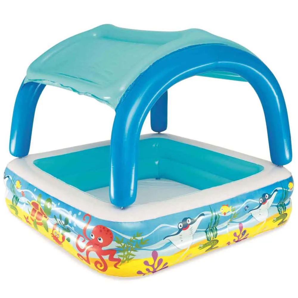 Bestway Canopy Play Pool - Blue, Vinyl product