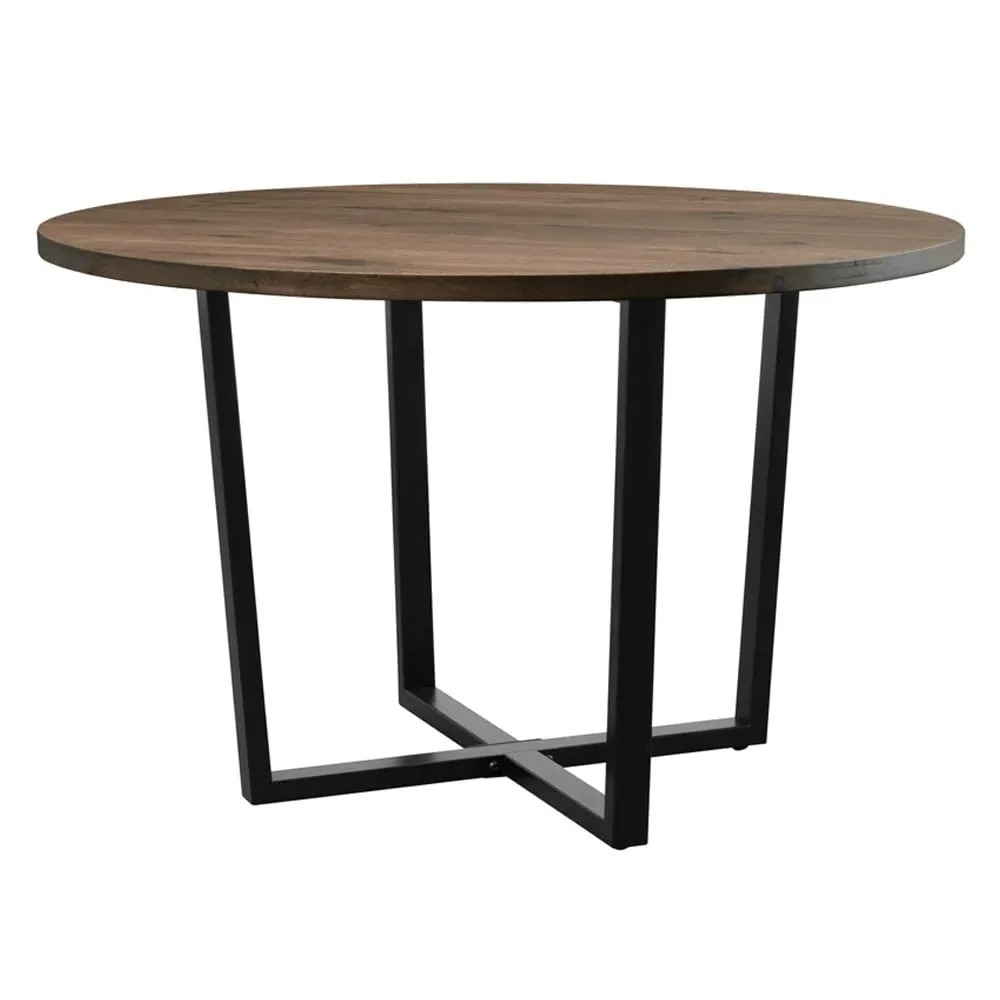 Bethany Large Dining Table - Rustic Smoked, Wood