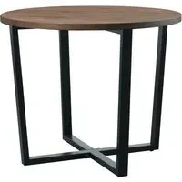 Bethany Small Dining Table - Rustic Smoked, Wood
