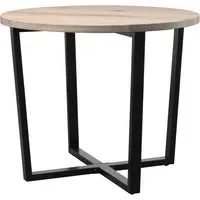 Bethany Small Dining Table - Rustic White, Wood