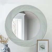 Bethel Twist Wall Mirror - Blue