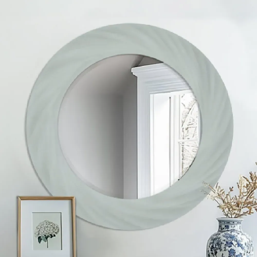 Bethel Twist Wall Mirror - Blue image