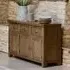 Bethesda Large Sideboard with 3 Doors 3 Drawers - Natural