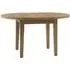 Bethesda Round Extendable Dining Table - Natural, Oak