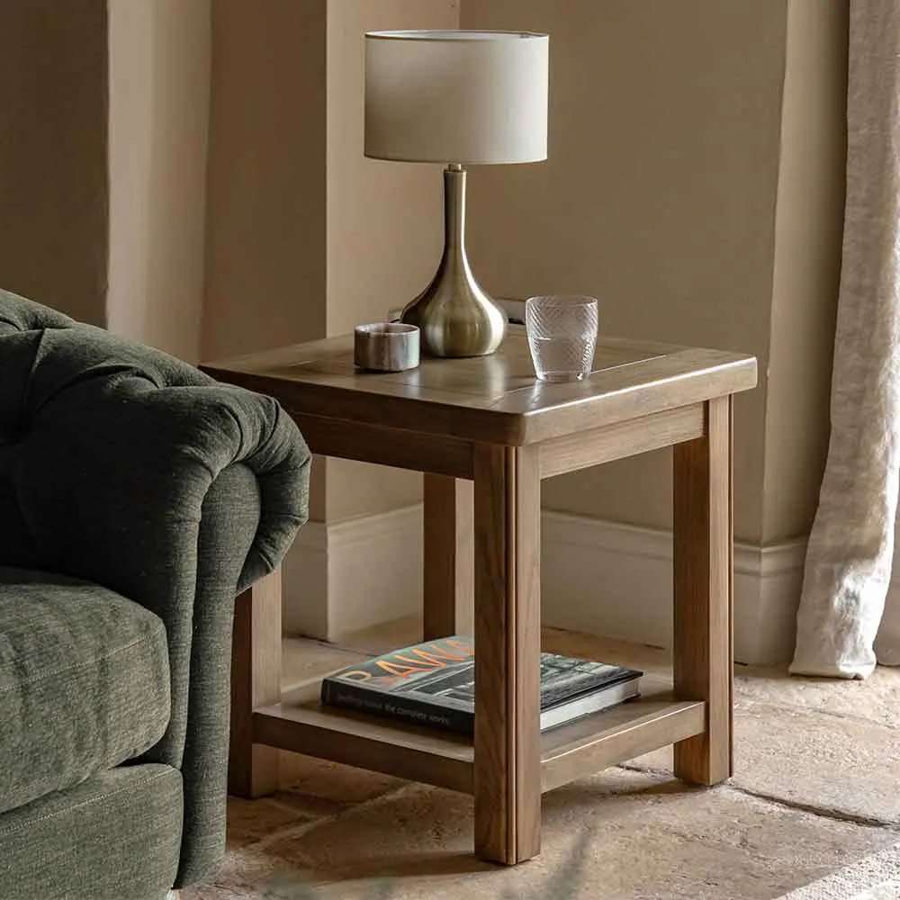 Bethesda Side Table - Natural, Oak image