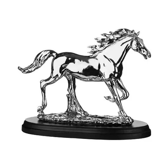 Betsy Horse Sculpture - Silver image