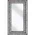 Betsy Rectangular Wall Mirror - Black, Silver Mosaic