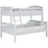 Beverley Single and Double Bunk Bed - White, Pine Wood