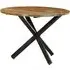 Bevis Round Dining Table - Multicolour, Reclaimed Wood
