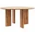 Beziers Round Dining Table - Natural, Wood