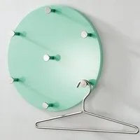 Big Mary Circle Coat Hat Rack - Mint Green, High Gloss MDF alternate view
