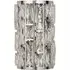 Bijou 2 Lamp Wall Light - Chrome, Crystal Glass
