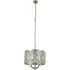 Bijou 5-Light Pendant Light - Chrome, Crystal Glass