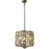 Bijou Champagne Glass Ceiling Pendant Light - Antique Brass