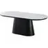 Bilbao Oval Dining Table - White, Sintered Stone
