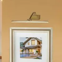 Bilbao Small LED Picture Wall Light - Bronze