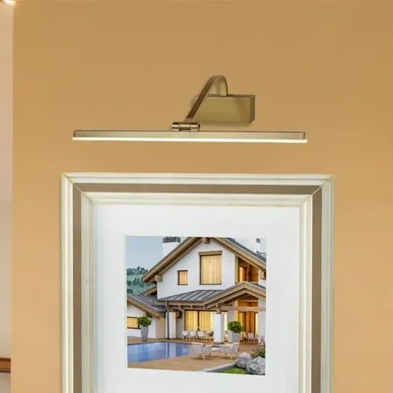 Bilbao Small LED Picture Wall Light - Bronze