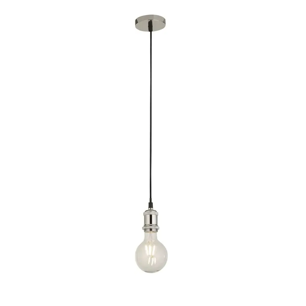 Biloxi 1 Light Cable Suspension Pendant Light - Chrome