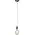 Biloxi 1 Light Cable Suspension Pendant Light - Satin Silver