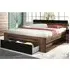 Biloxi King Size Divan Bed with Storage - Monastery Oak