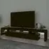 Biloxi TV Stand with LED Lights - Black