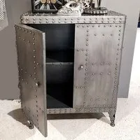 Binghamton Metal Storage Cabinet - Silver alternate view
