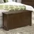 Birtley Wooden Blanket Box - Dark Brown