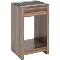 Bisbee Tall Side Table - Walnut