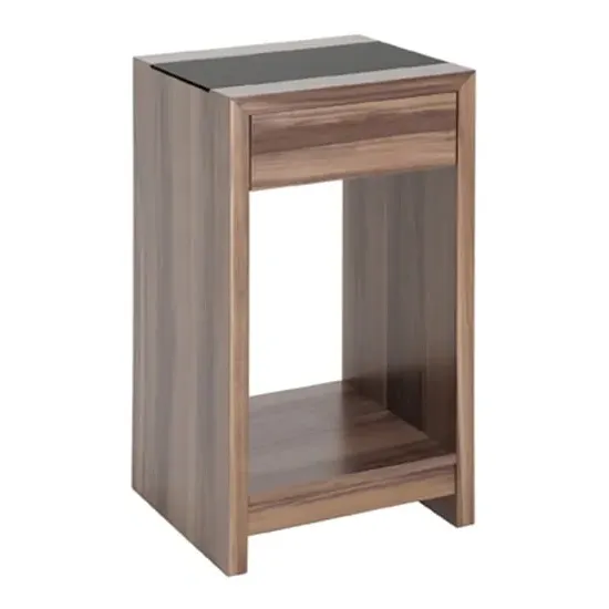 Bisbee Tall Side Table - Walnut
