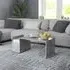 Blaga Coffee Table with Storage - Concrete Effect