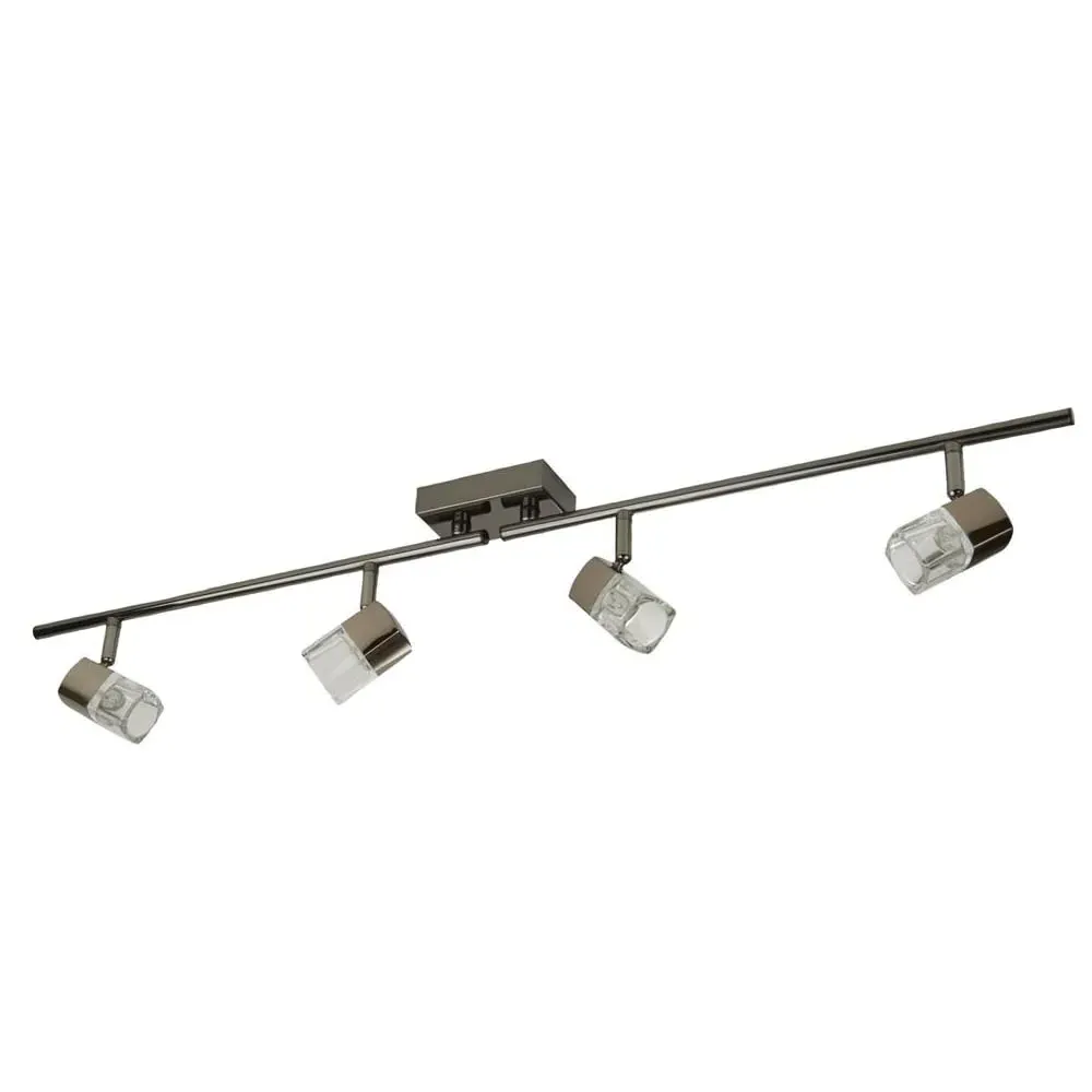Blocs 4 Light Bar Spotlight - Chrome, Clear Glass image