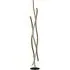 Bloom LED Wood Effect Floor Lamp - Black
