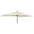 Blount Rectangular Parasol with Pulley - Ecru, Polyester