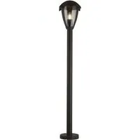 Bluebell Large Outdoor Post Lamp - Dark Grey, Aluminium