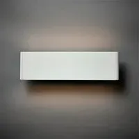 Bodhi Small Architectural LED Wall Light - Matt White