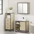 Bohemia 3 Piece Bathroom Furniture Set - Sonoma Oak