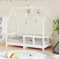 Bohemia Children Daybed - White, Pine Wood