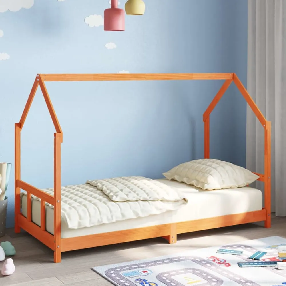 Bohemia Single Daybed - Wax Brown, Pine Wood