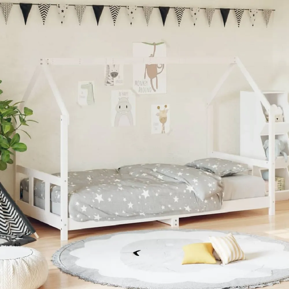 Bohemia Single Daybed - White, Pine Wood