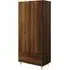 Boise 2-Door Wardrobe with Drawer - Catania Oak
