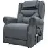 Boise Dual Motor Lift and Tilt Recliner Chair - Steel Grey, Fabric